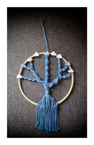 Arbre de vie bleu