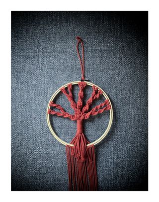 Arbre de vie rouge
