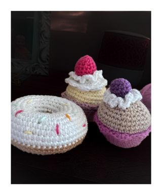 Petits gâteaux au crochet